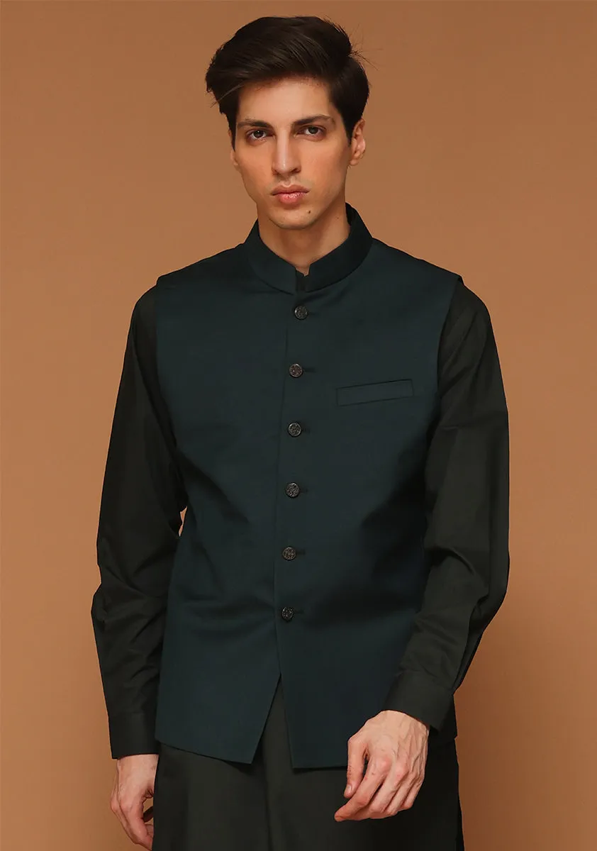 Basic Suiting Green Gables Traditional Waistcoat