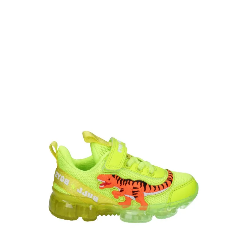 BULL BOYS SNEAKERS BBAL2130 DINOSAURO VERDE LIME