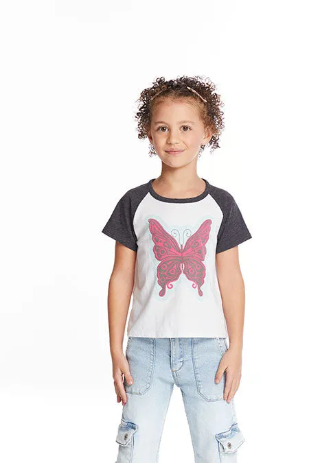 Butterfly Raglan Tee