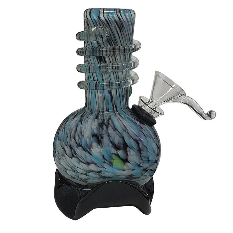 Colour glass bong 15 cm