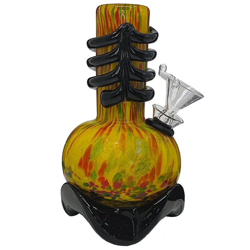 Colour glass bong 15 cm