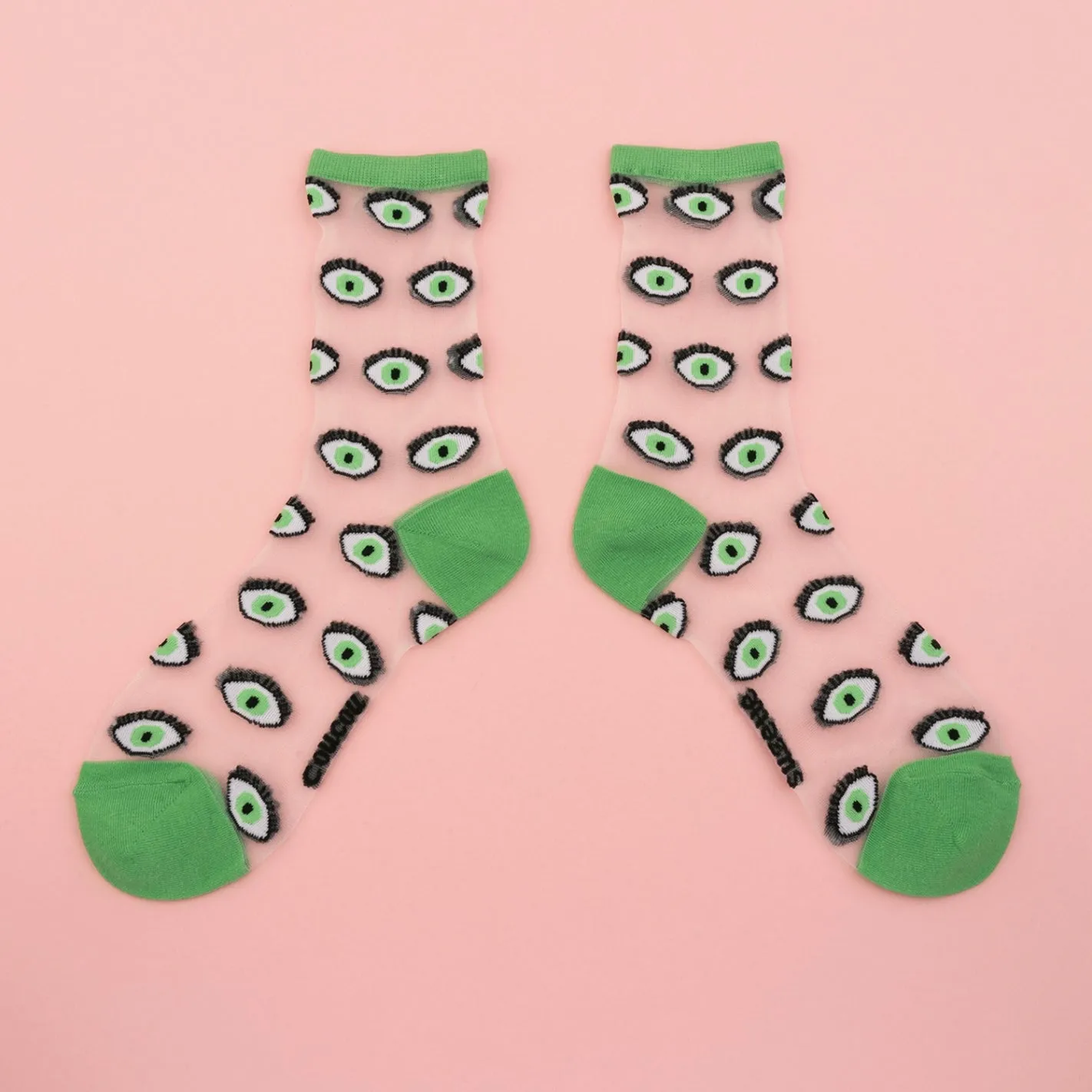 GREEN EYE SHEER SOCKS