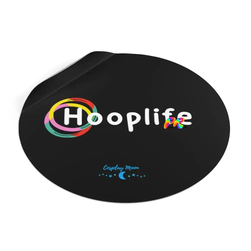 Hooplife Round Vinyl Stickers