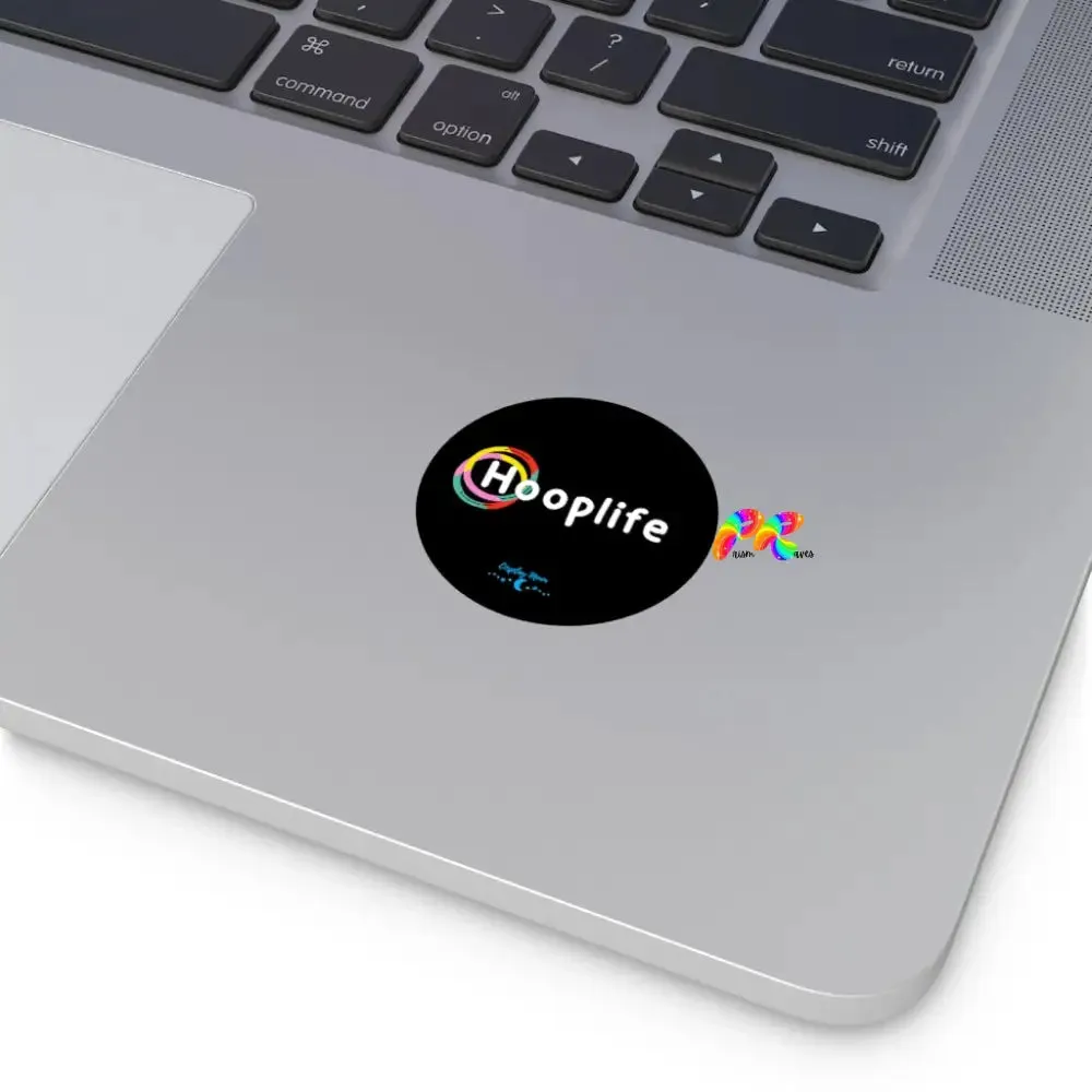 Hooplife Round Vinyl Stickers