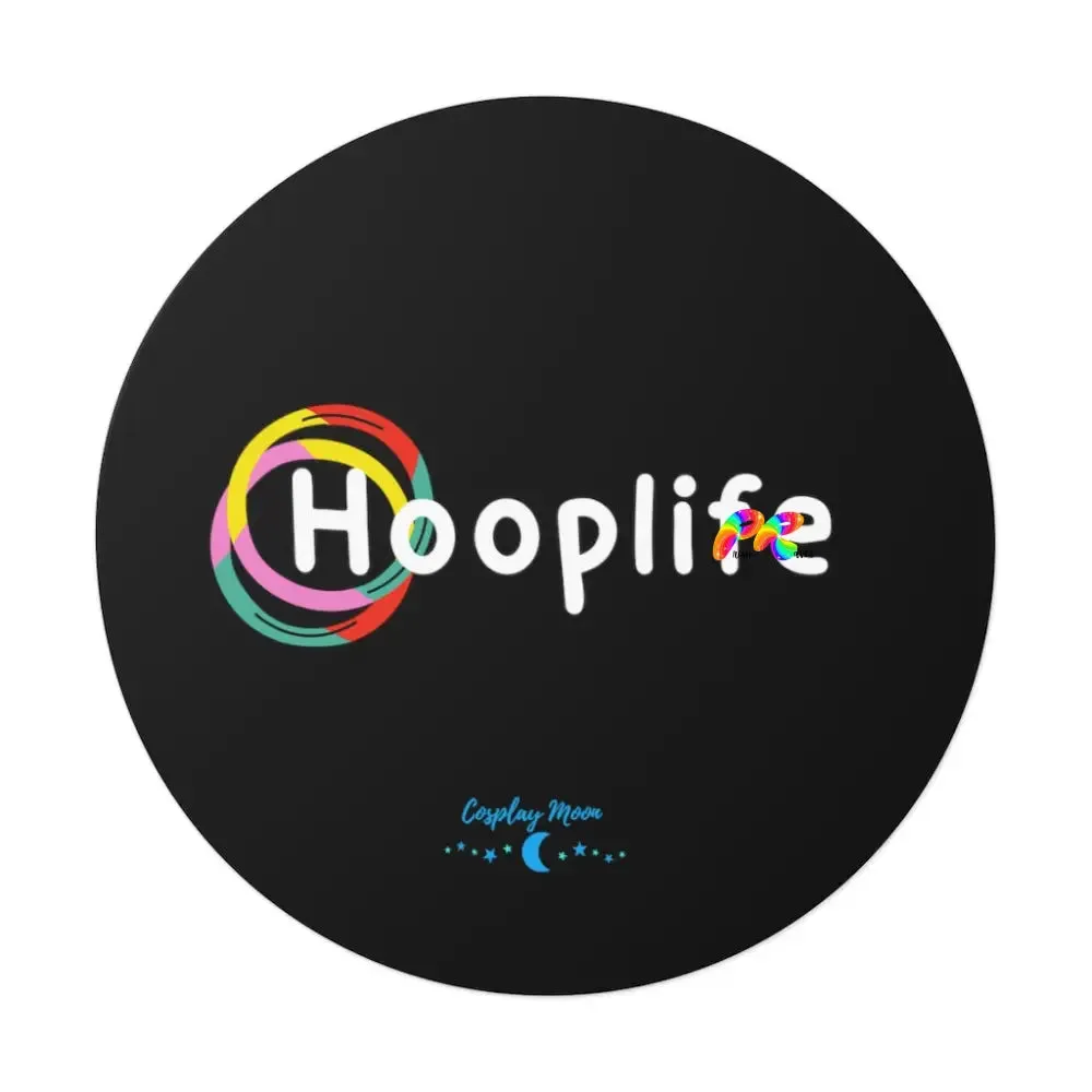 Hooplife Round Vinyl Stickers