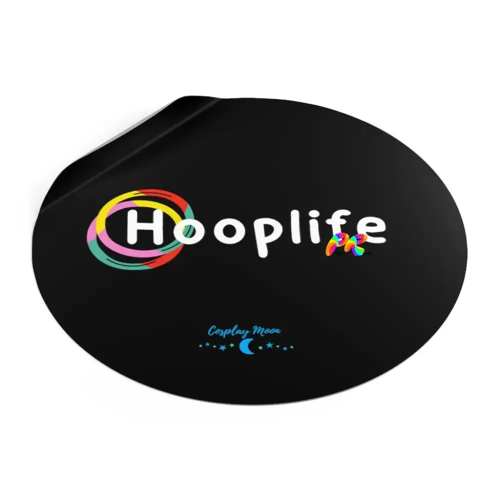 Hooplife Round Vinyl Stickers