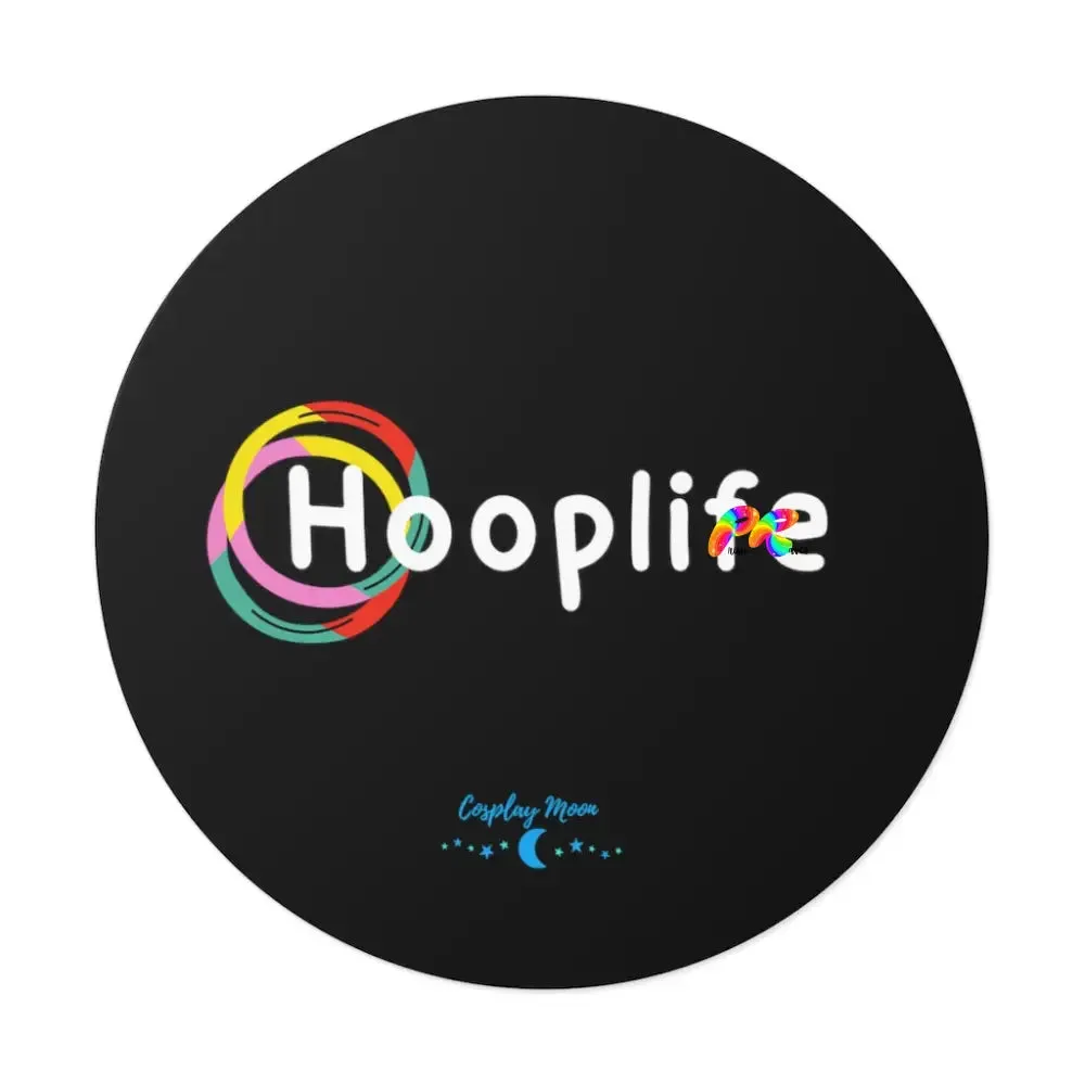 Hooplife Round Vinyl Stickers