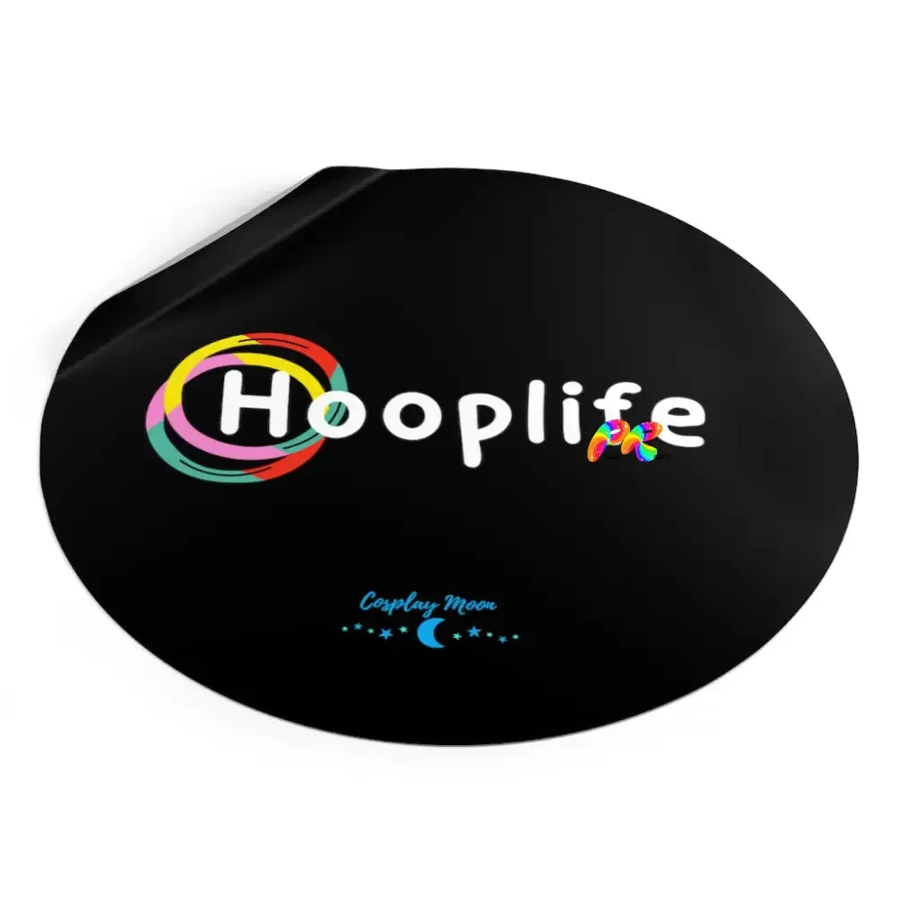 Hooplife Round Vinyl Stickers