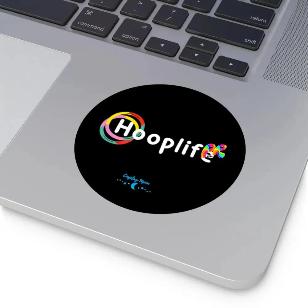 Hooplife Round Vinyl Stickers