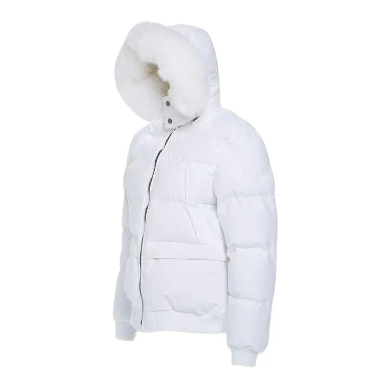 Jordan Craig Cross Bay Bomber Jacket (White) 91615