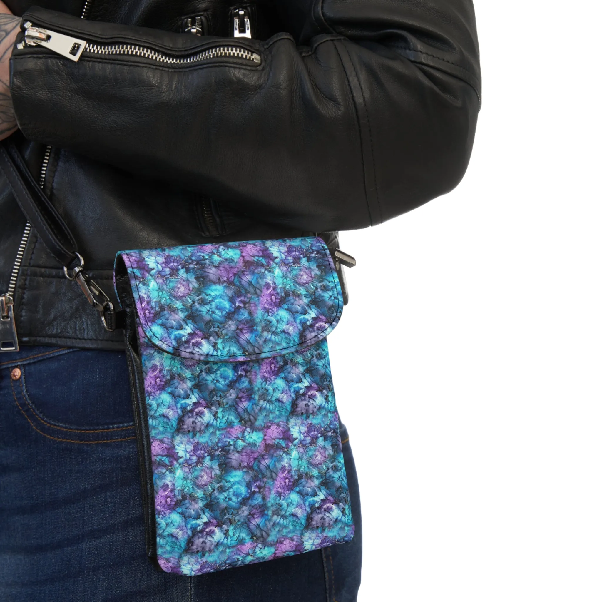 Just Breathe Crossbody Phone Bag