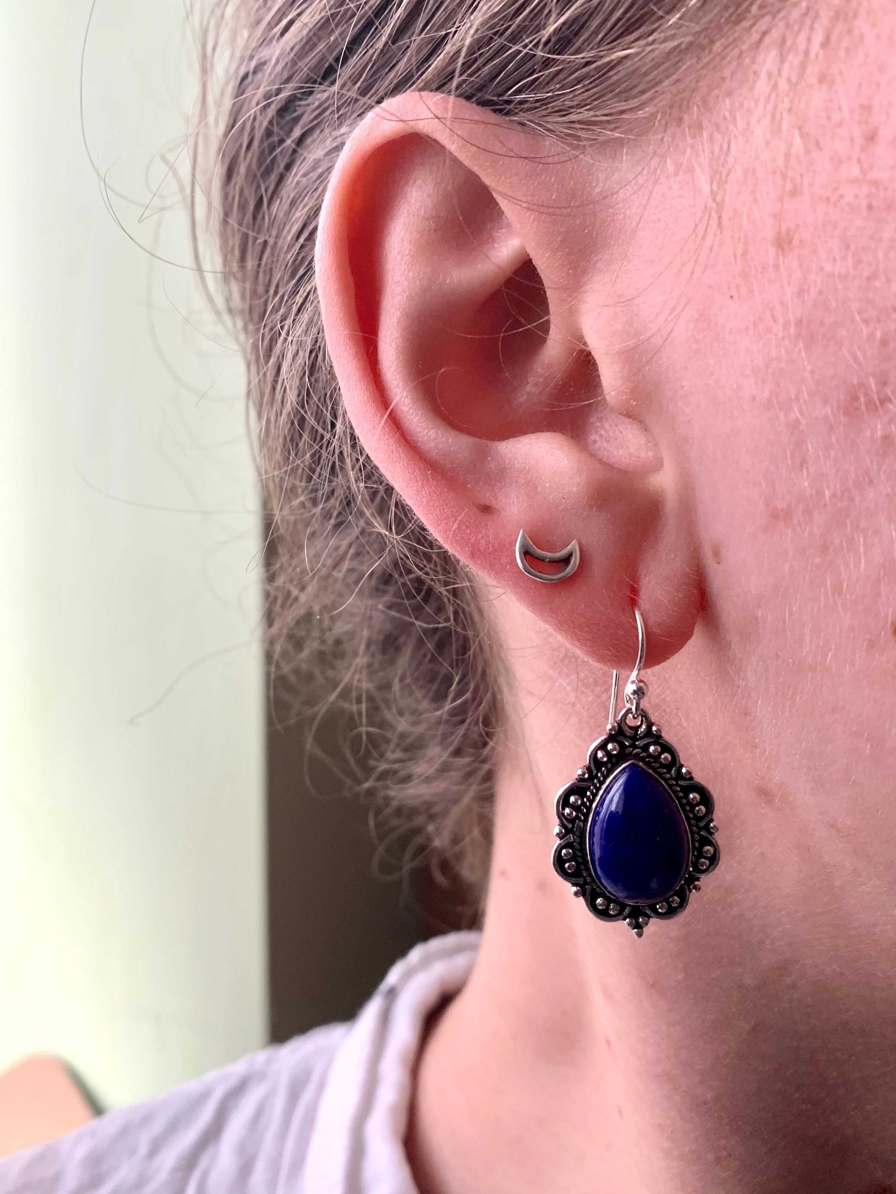 Lapis Lazuli Nissa Earrings