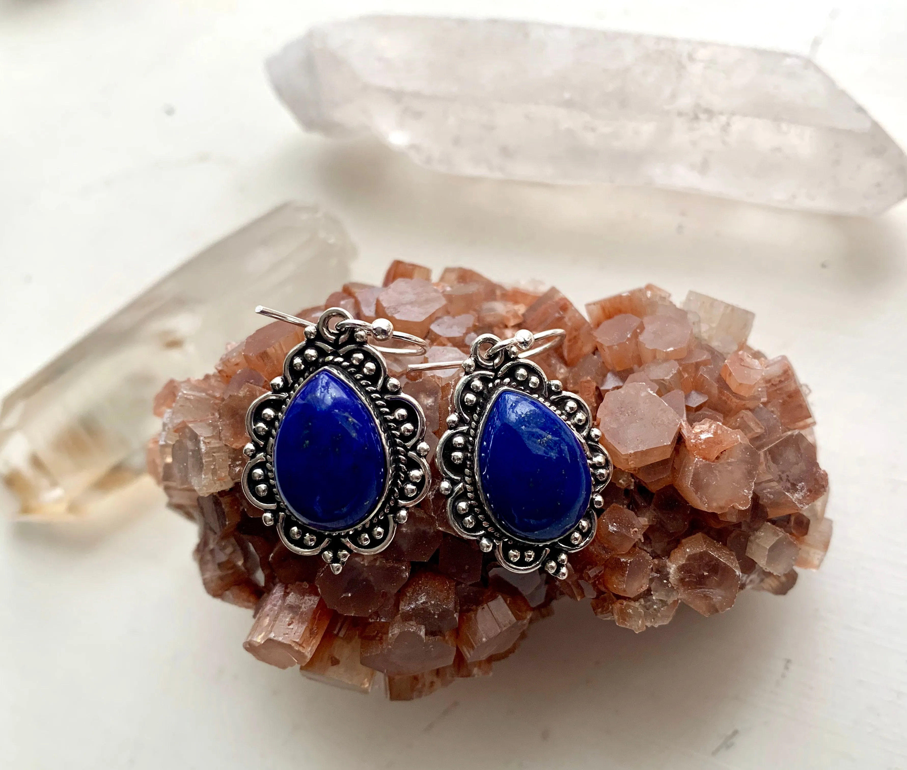 Lapis Lazuli Nissa Earrings