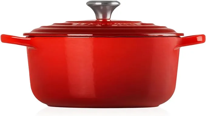 Le Creuset Signature Round Casserole Oven Cerise 24cm 4.2L--- Clearance