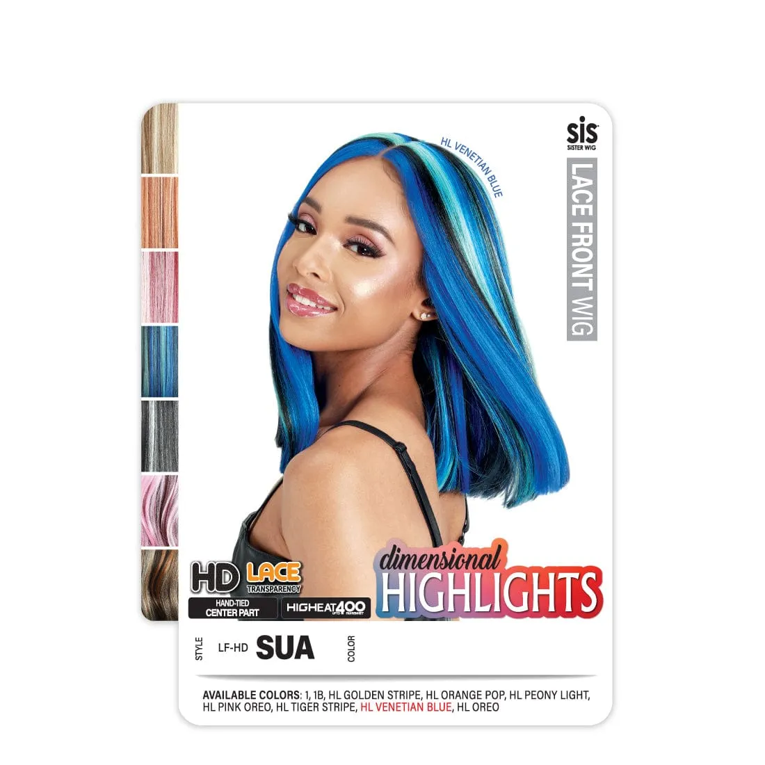 LF-HD SUA | Zury Synthetic HD Lace Front Wig