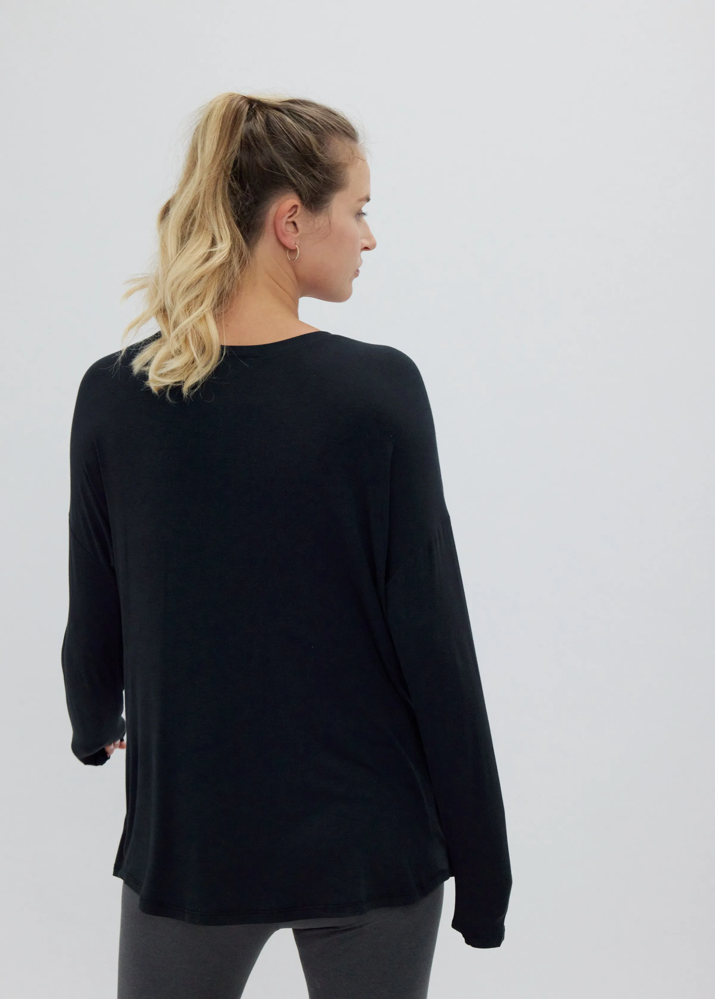 Long Sleeve Nursing Tee