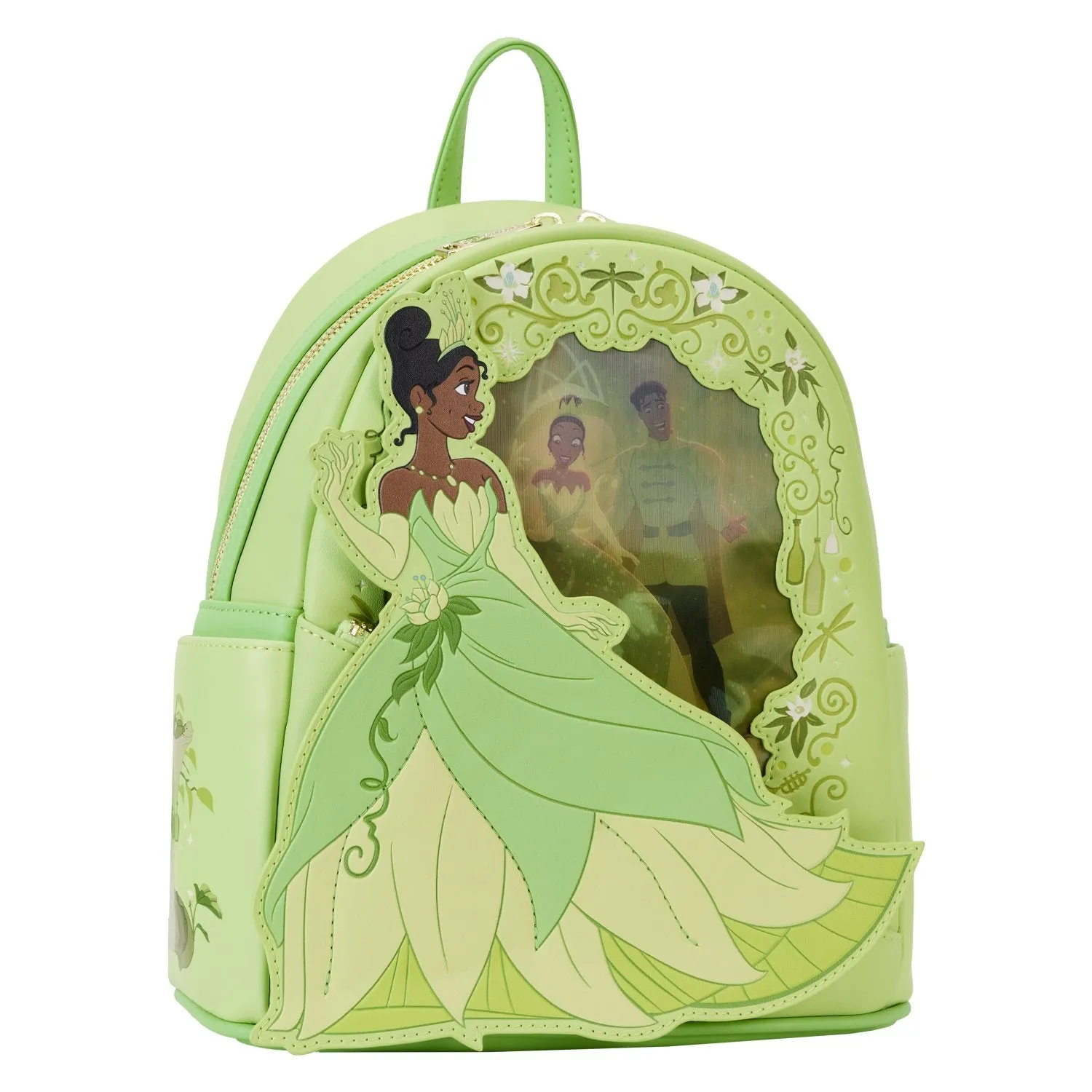 Loungefly Disney Princess and the Frog Tiana Lenticular Mini Backpack