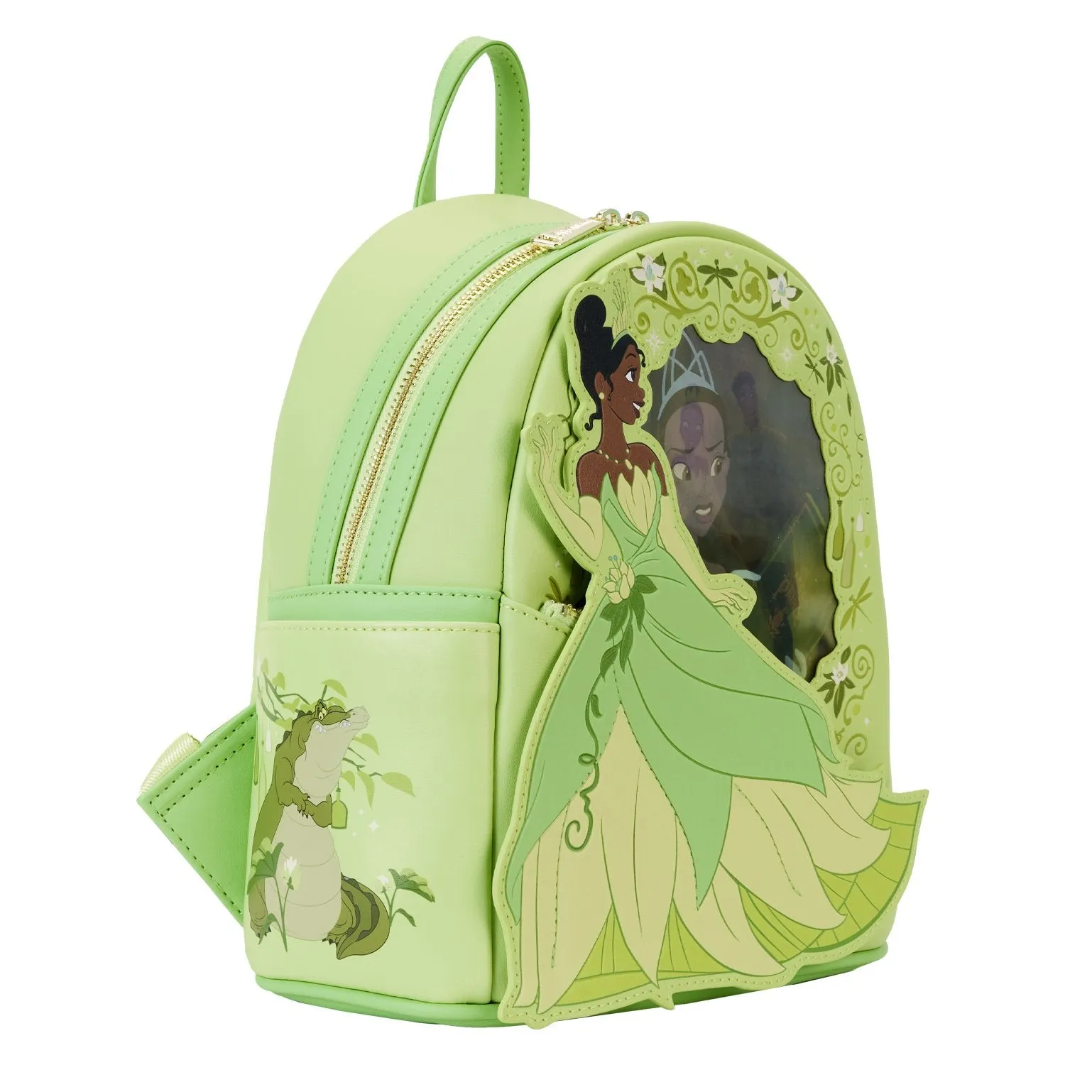 Loungefly Disney Princess and the Frog Tiana Lenticular Mini Backpack