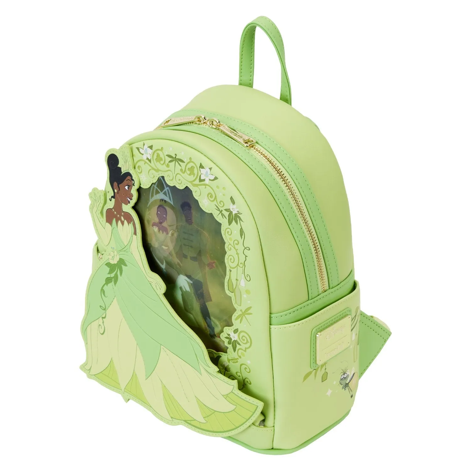 Loungefly Disney Princess and the Frog Tiana Lenticular Mini Backpack