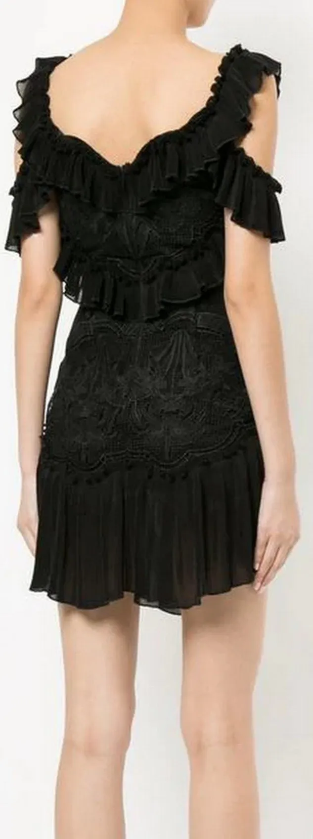 'Lovebirds' Dress, Black