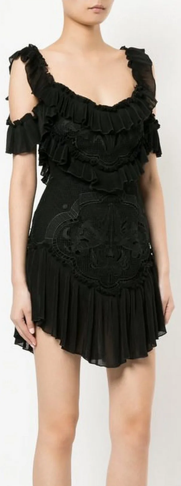 'Lovebirds' Dress, Black