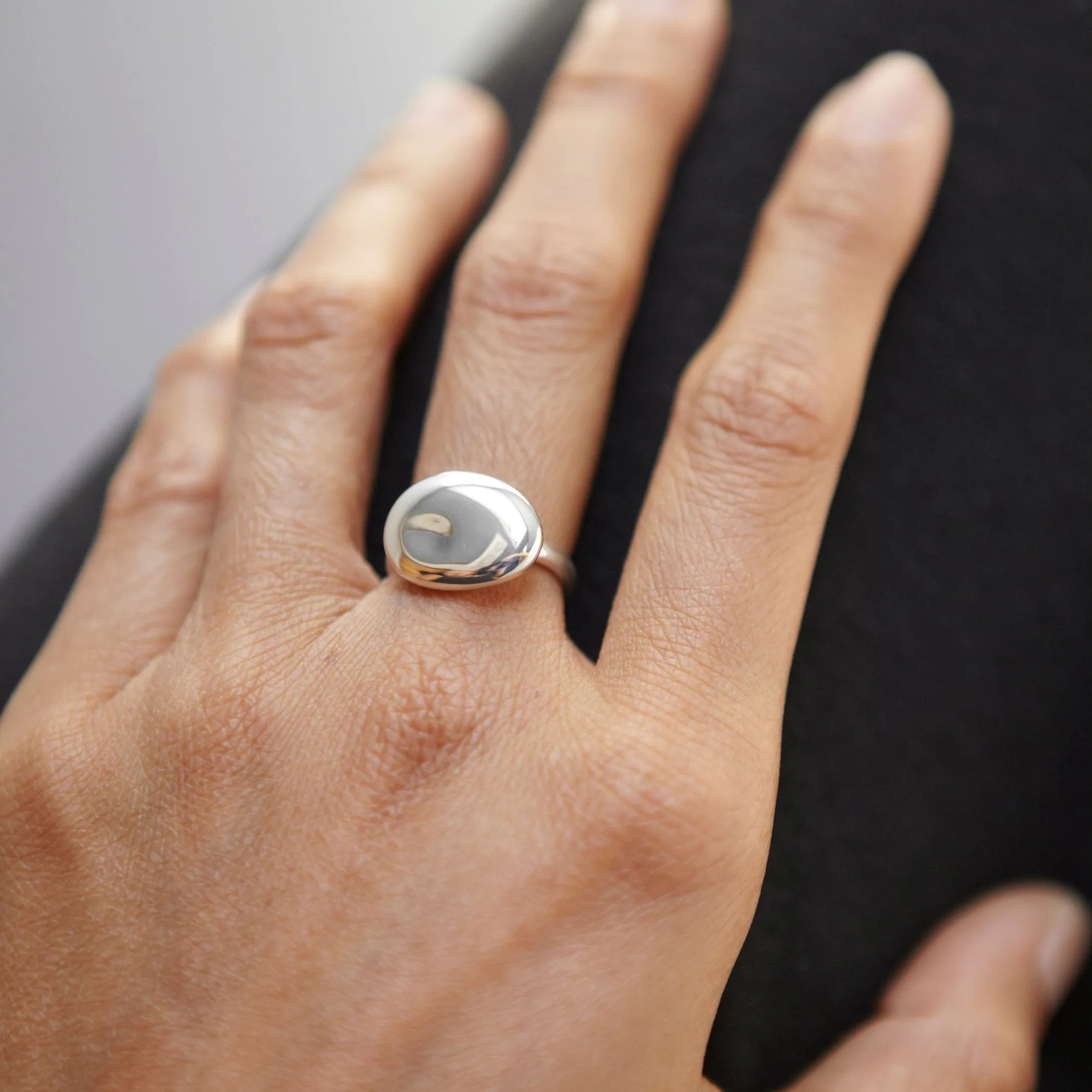 Pebble Stone Ring