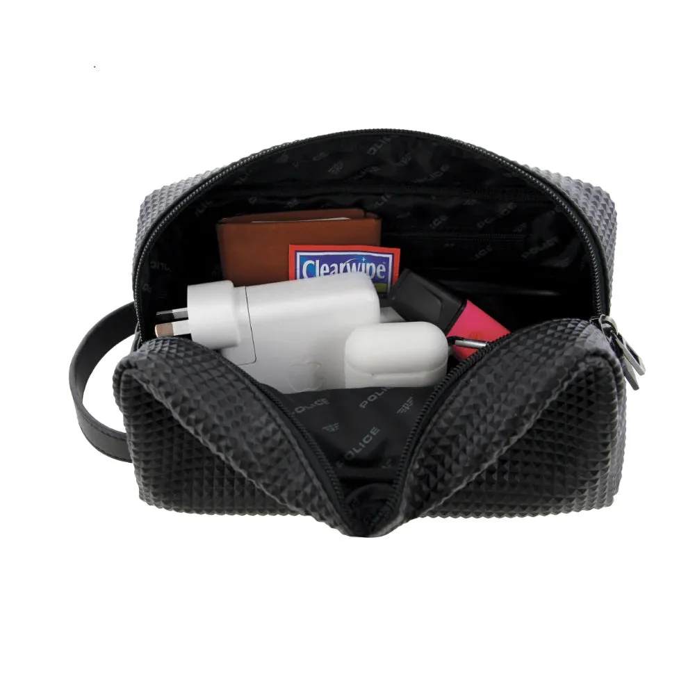 Police Mens Pyramid Toiletry Bag POL 26