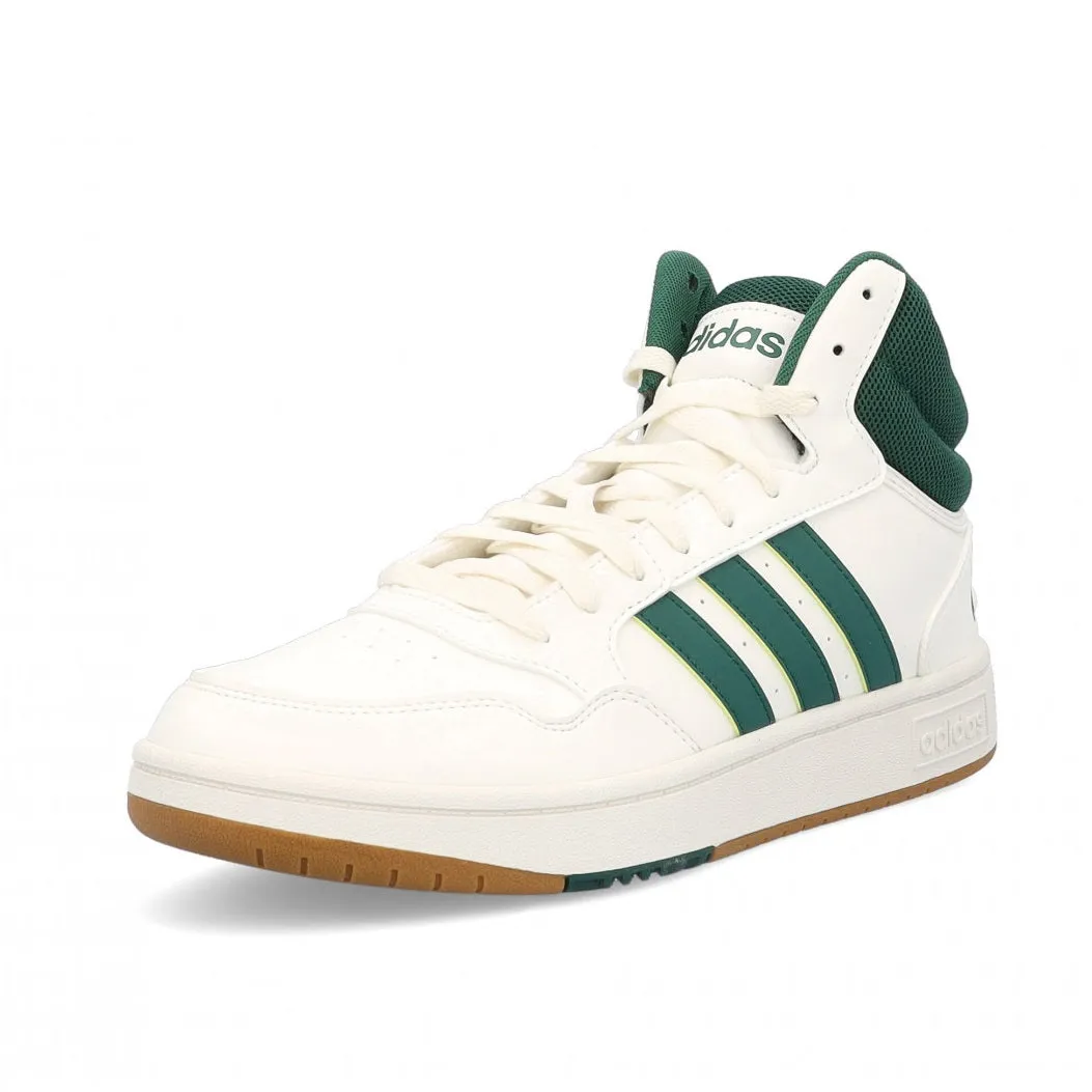 Scarpe da Uomo - ADIDAS Art. HOOPS 3,0 MID IG5570 Sneakers bianco sportivo