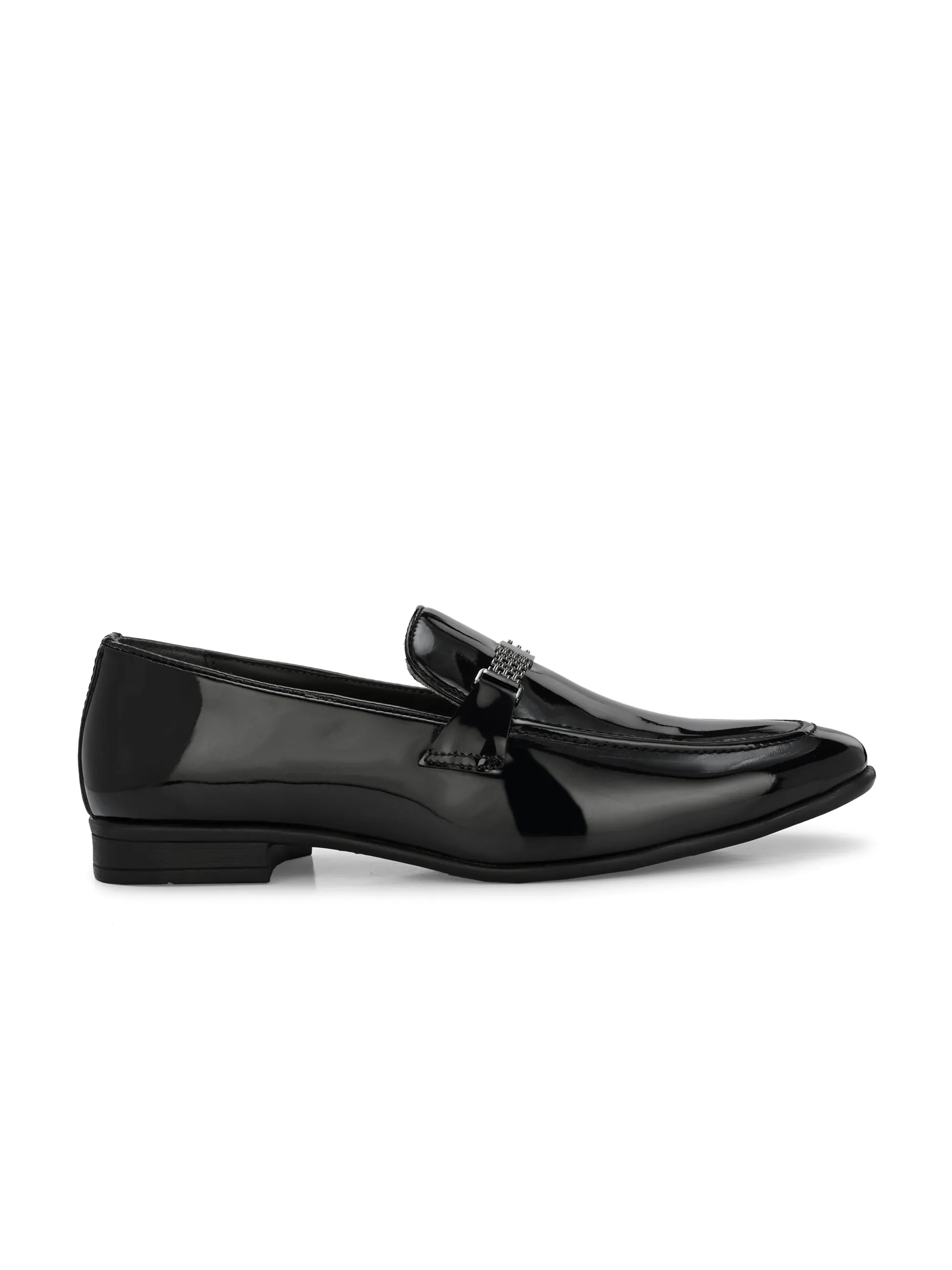 Tapas Black Patent Slip-Ons