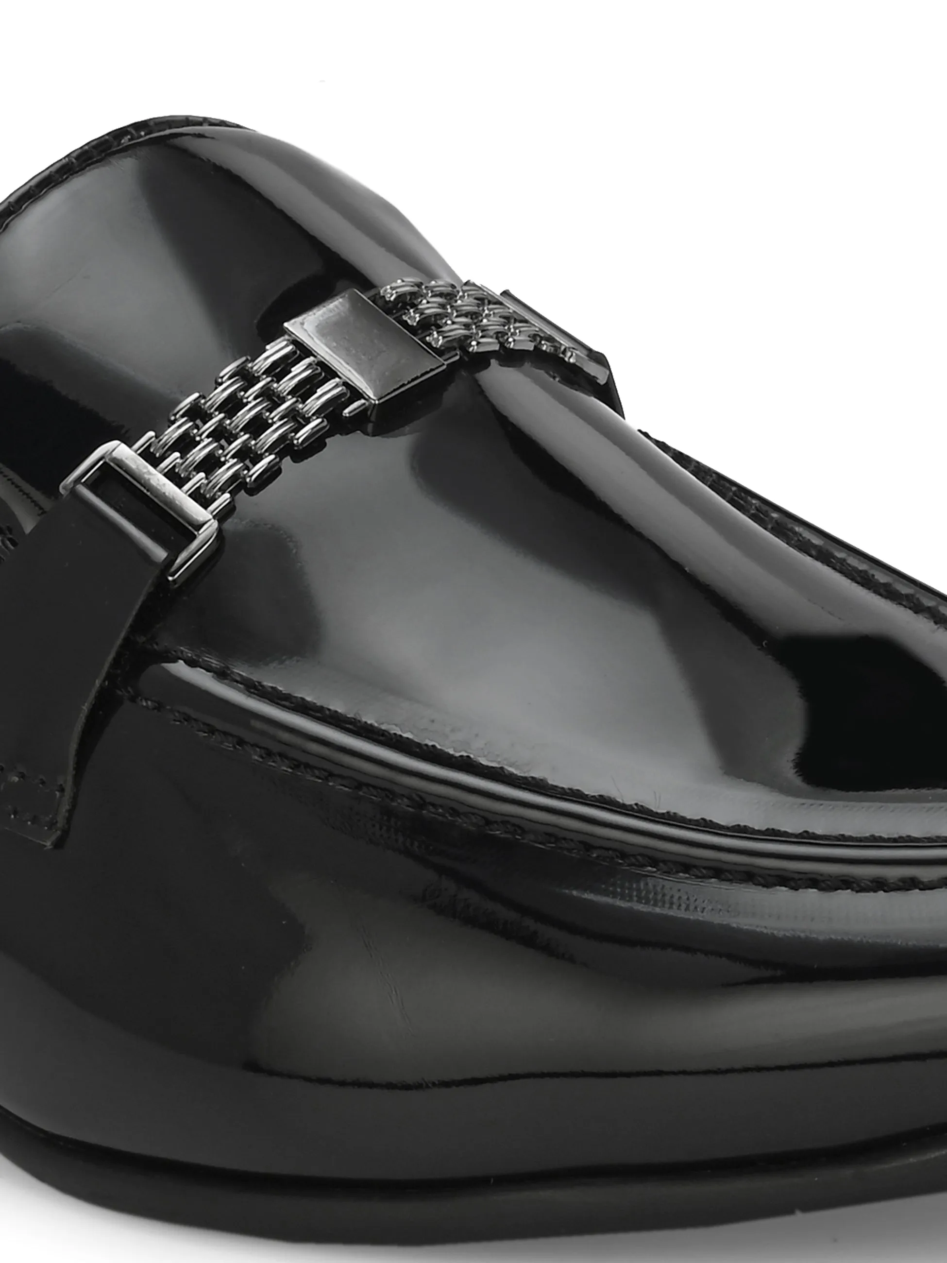 Tapas Black Patent Slip-Ons