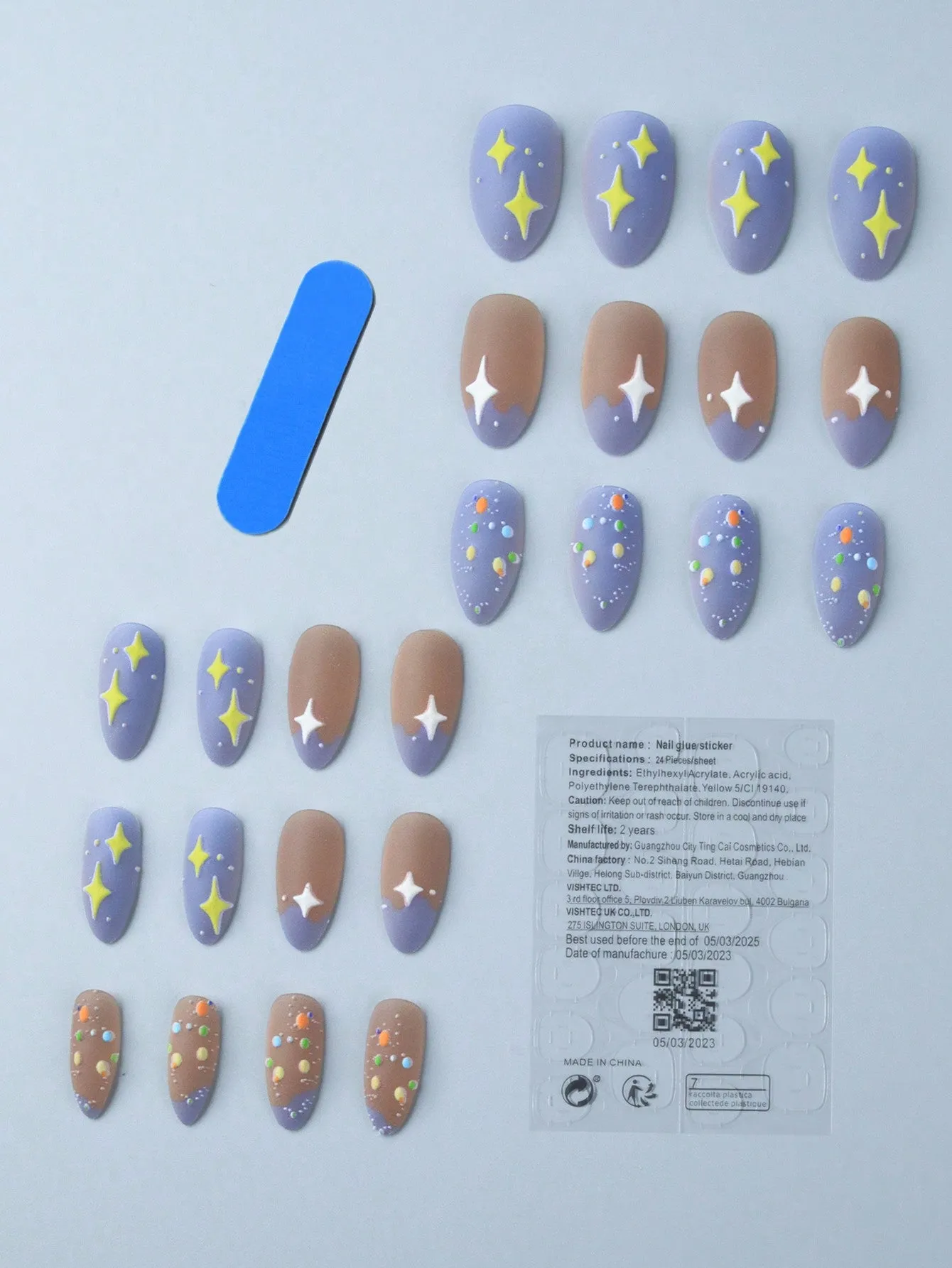 The 9 to 5 Almond Shaped Medium Press on Nails