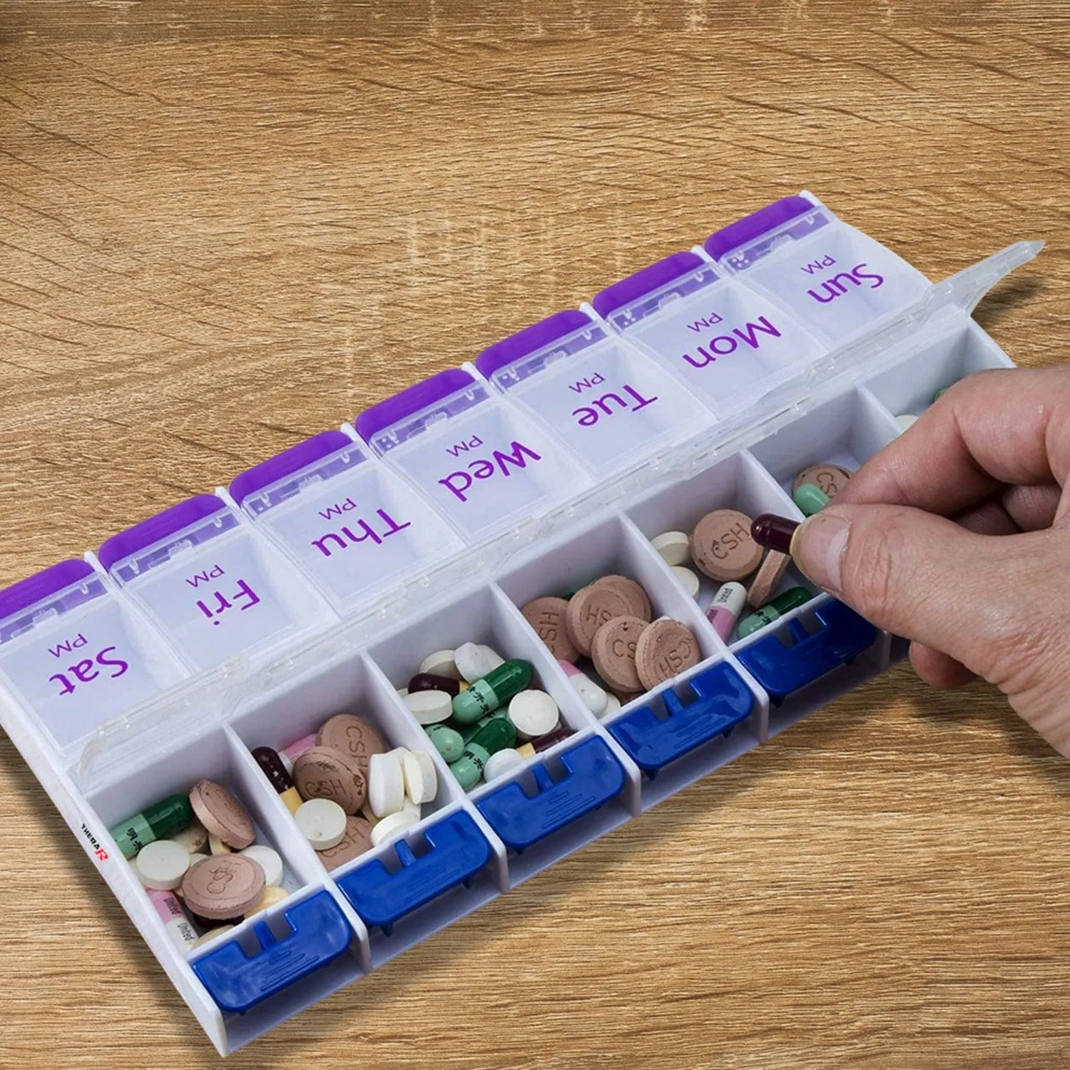 Thera Rx Weekly Pill Organizer