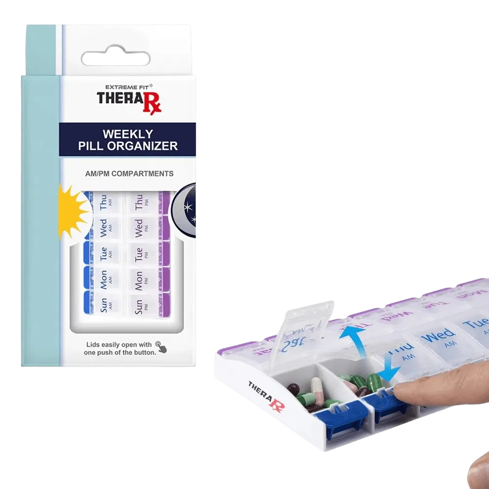 Thera Rx Weekly Pill Organizer