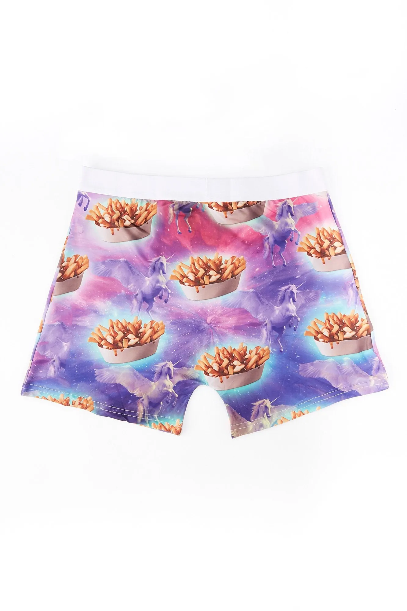 UNDZ Guys Unicorn and Poutine Boxer Briefs