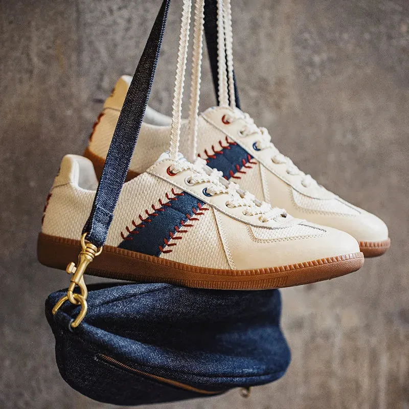 Vintage Style Baseball Sneakers