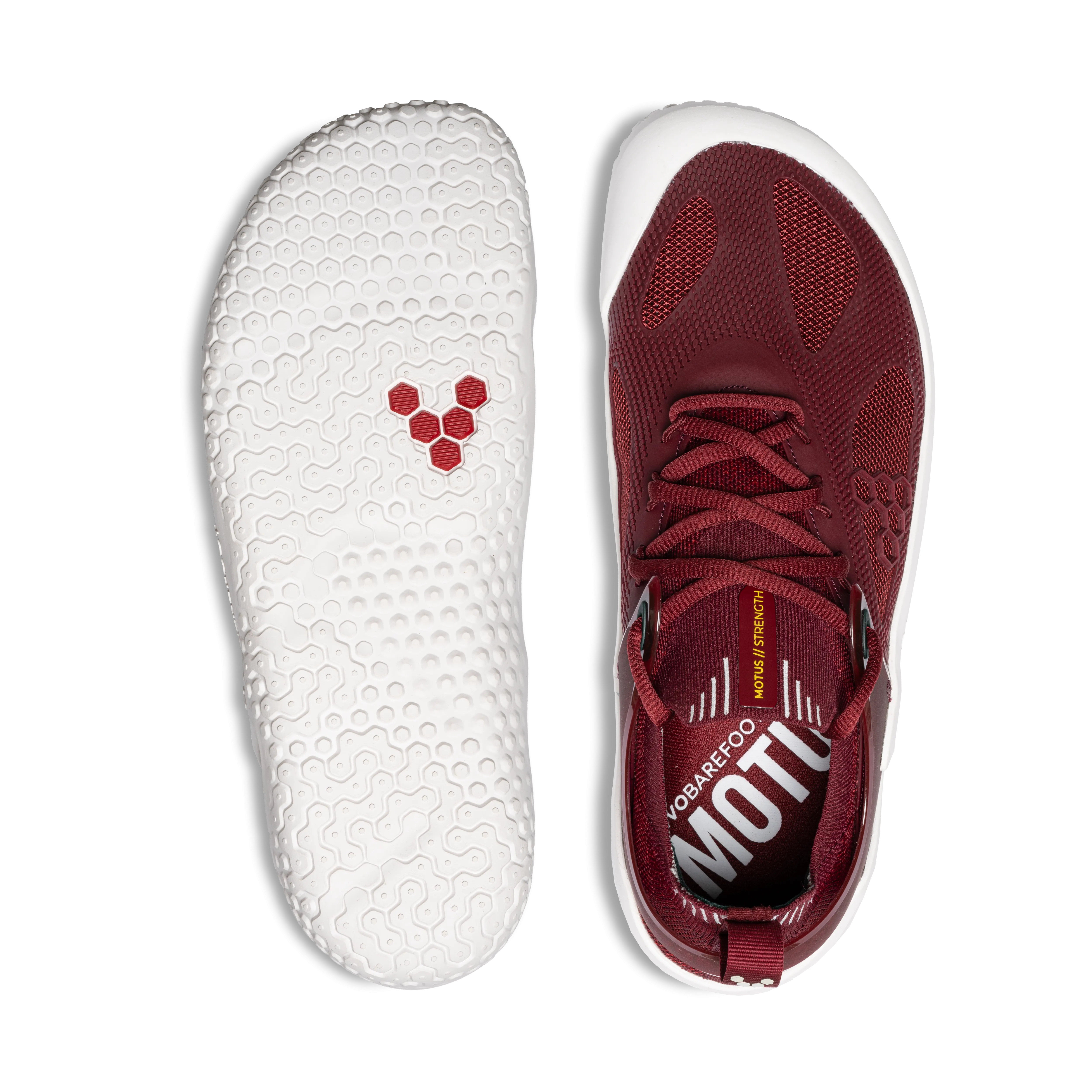 Vivobarefoot Motus Strength Mens – Burgundy